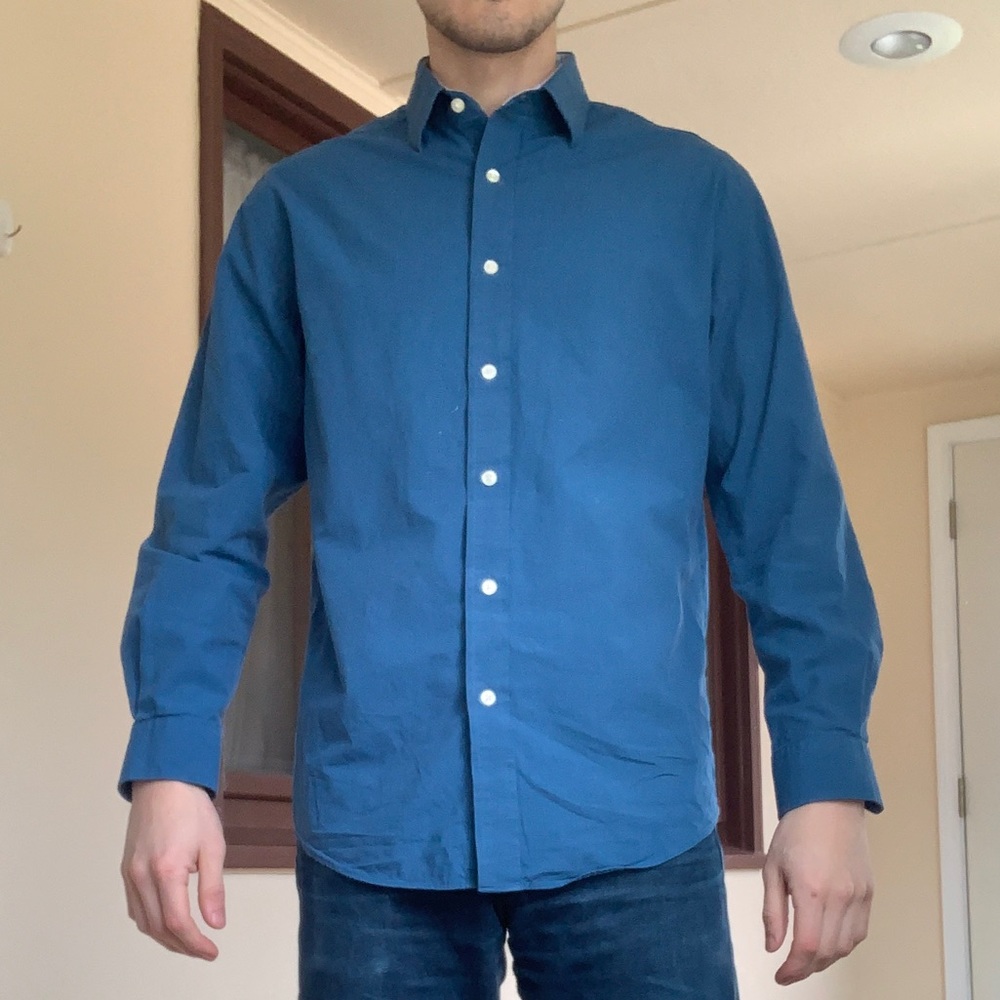 Nautica micropattern dress shirt